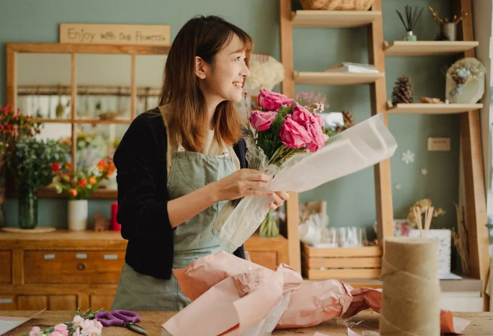 Xe giao hoa tận nơi